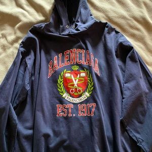 Balenciaga long sleeve shirt. Unisex